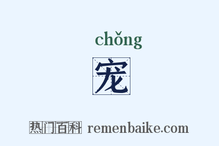 宠是什么意思的图片